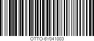 Código de barras (EAN, GTIN, SKU, ISBN): 'OTTO-6Y041003'