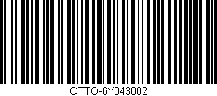 Código de barras (EAN, GTIN, SKU, ISBN): 'OTTO-6Y043002'