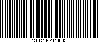 Código de barras (EAN, GTIN, SKU, ISBN): 'OTTO-6Y043003'