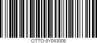 Código de barras (EAN, GTIN, SKU, ISBN): 'OTTO-6Y043006'