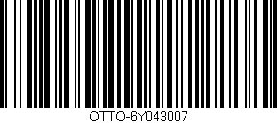 Código de barras (EAN, GTIN, SKU, ISBN): 'OTTO-6Y043007'