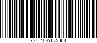 Código de barras (EAN, GTIN, SKU, ISBN): 'OTTO-6Y043008'