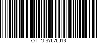Código de barras (EAN, GTIN, SKU, ISBN): 'OTTO-6Y070013'