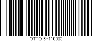 Código de barras (EAN, GTIN, SKU, ISBN): 'OTTO-6Y110003'