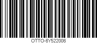 Código de barras (EAN, GTIN, SKU, ISBN): 'OTTO-6Y522006'