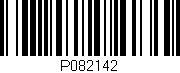 Código de barras (EAN, GTIN, SKU, ISBN): 'P082142'