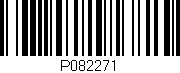 Código de barras (EAN, GTIN, SKU, ISBN): 'P082271'