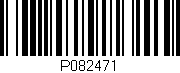 Código de barras (EAN, GTIN, SKU, ISBN): 'P082471'