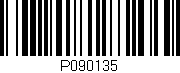 Código de barras (EAN, GTIN, SKU, ISBN): 'P090135'
