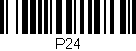 Código de barras (EAN, GTIN, SKU, ISBN): 'P24'