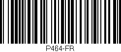 Código de barras (EAN, GTIN, SKU, ISBN): 'P464-FR'