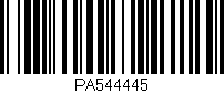 Código de barras (EAN, GTIN, SKU, ISBN): 'PA544445'