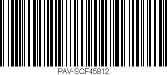 Código de barras (EAN, GTIN, SKU, ISBN): 'PAV-SCF45812'