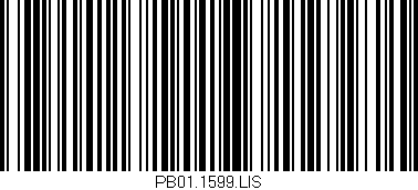 Código de barras (EAN, GTIN, SKU, ISBN): 'PB01.1599.LIS'