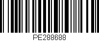 Código de barras (EAN, GTIN, SKU, ISBN): 'PE288688'