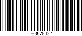 Código de barras (EAN, GTIN, SKU, ISBN): 'PE397803-1'