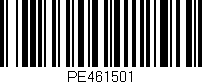 Código de barras (EAN, GTIN, SKU, ISBN): 'PE461501'