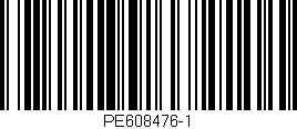 Código de barras (EAN, GTIN, SKU, ISBN): 'PE608476-1'