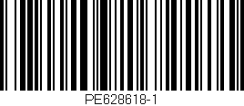 Código de barras (EAN, GTIN, SKU, ISBN): 'PE628618-1'