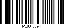 Código de barras (EAN, GTIN, SKU, ISBN): 'PE661639-1'