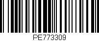 Código de barras (EAN, GTIN, SKU, ISBN): 'PE773309'