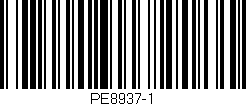 Código de barras (EAN, GTIN, SKU, ISBN): 'PE8937-1'