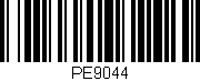 Código de barras (EAN, GTIN, SKU, ISBN): 'PE9044'