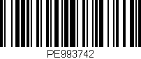 Código de barras (EAN, GTIN, SKU, ISBN): 'PE993742'