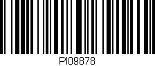 Código de barras (EAN, GTIN, SKU, ISBN): 'PI09878'