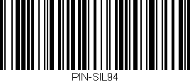 Código de barras (EAN, GTIN, SKU, ISBN): 'PIN-SIL94'