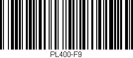 Código de barras (EAN, GTIN, SKU, ISBN): 'PL400-F9'