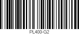 Código de barras (EAN, GTIN, SKU, ISBN): 'PL400-G2'