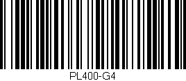 Código de barras (EAN, GTIN, SKU, ISBN): 'PL400-G4'