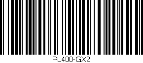 Código de barras (EAN, GTIN, SKU, ISBN): 'PL400-GX2'