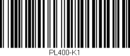 Código de barras (EAN, GTIN, SKU, ISBN): 'PL400-K1'