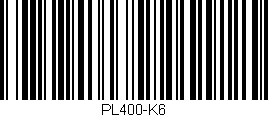 Código de barras (EAN, GTIN, SKU, ISBN): 'PL400-K6'