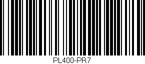 Código de barras (EAN, GTIN, SKU, ISBN): 'PL400-PR7'