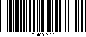 Código de barras (EAN, GTIN, SKU, ISBN): 'PL400-RG2'