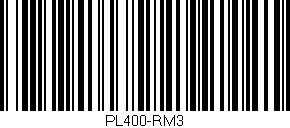 Código de barras (EAN, GTIN, SKU, ISBN): 'PL400-RM3'
