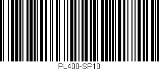Código de barras (EAN, GTIN, SKU, ISBN): 'PL400-SP10'