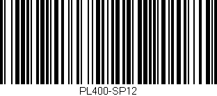 Código de barras (EAN, GTIN, SKU, ISBN): 'PL400-SP12'