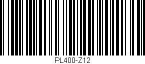 Código de barras (EAN, GTIN, SKU, ISBN): 'PL400-Z12'
