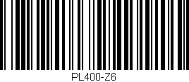 Código de barras (EAN, GTIN, SKU, ISBN): 'PL400-Z6'