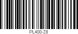 Código de barras (EAN, GTIN, SKU, ISBN): 'PL400-Z8'