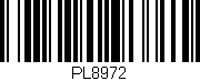 Código de barras (EAN, GTIN, SKU, ISBN): 'PL8972'