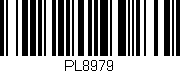 Código de barras (EAN, GTIN, SKU, ISBN): 'PL8979'