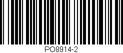 Código de barras (EAN, GTIN, SKU, ISBN): 'PO8914-2'