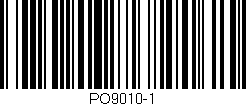 Código de barras (EAN, GTIN, SKU, ISBN): 'PO9010-1'