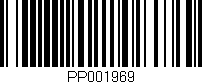 Código de barras (EAN, GTIN, SKU, ISBN): 'PP001969'