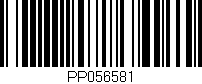 Código de barras (EAN, GTIN, SKU, ISBN): 'PP056581'